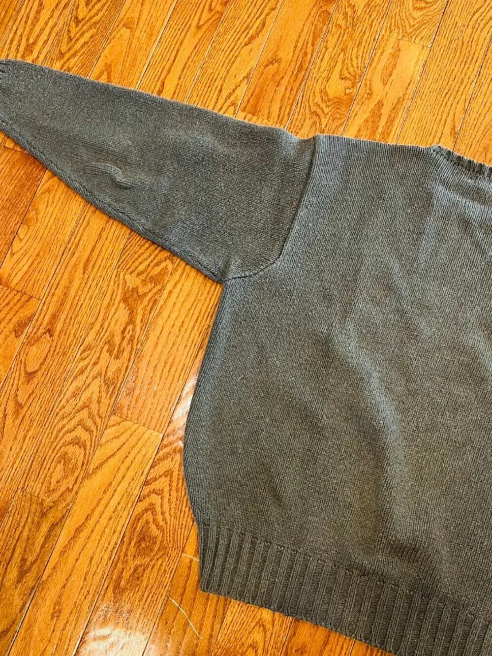 Vintage 90's Polo Ralph Lauren Men’s Cable Knit Fisherman Sweater Size XL Chunky